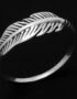 Sterling Silver Feather Ring NZ