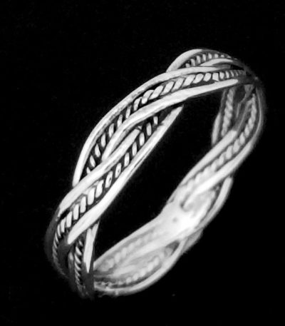 Silver Stacker Ring