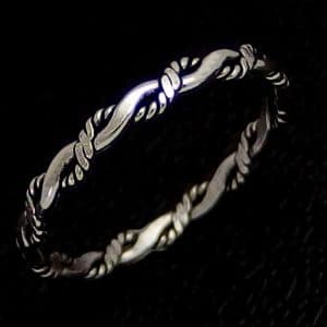Silver Stacking ring