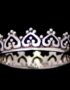 Silver princess ring