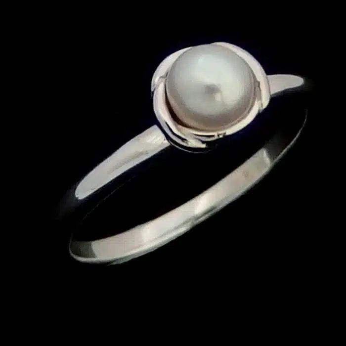 Real Pearl Ring NZ Sterling Silver Fresh water Pearl Ring NZ