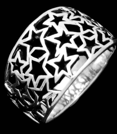 Sterling silver star ring