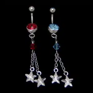 Dangle belly bar NZ