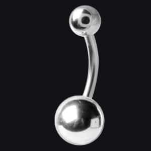 Plain navel jewellery