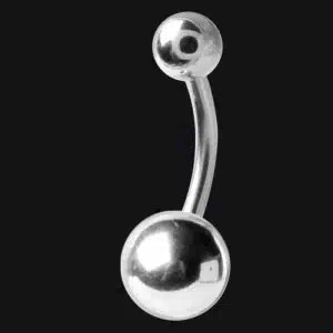 Plain navel jewellery