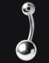 Plain navel jewellery
