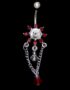 Dangling belly bar
