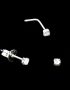 Jewel nose pin stud
