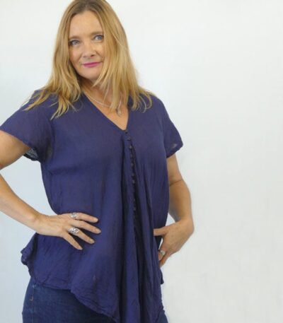Loose cotton top