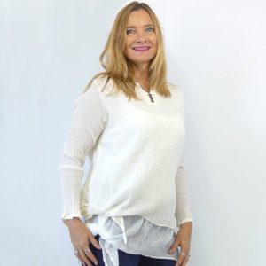 Cotton Long Sleeve Top