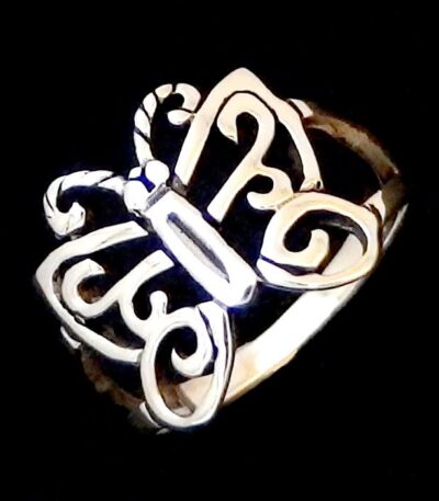 Sterling Silver Butterfly Ring