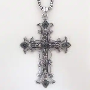 Gothic cross necklace