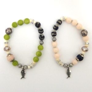 real stones bracelet