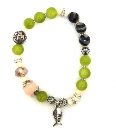 real stones bracelet