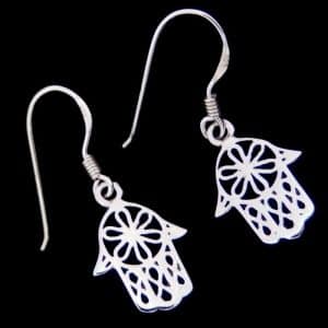 Silver Hasma Earrings