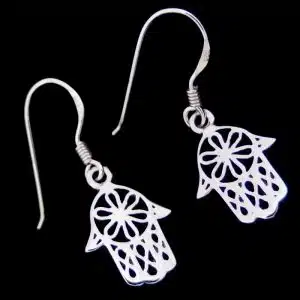 Silver Hasma Earrings