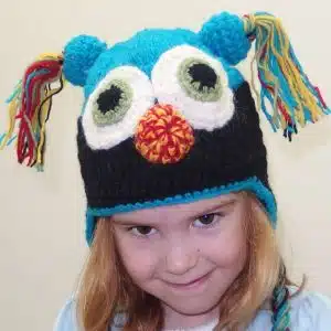 Wool kids hat NZ