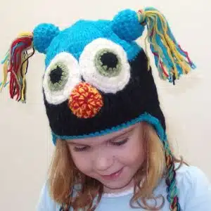 Wool kids hat NZ