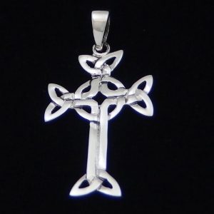 Silver Celtic necklace