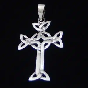 Silver Celtic necklace