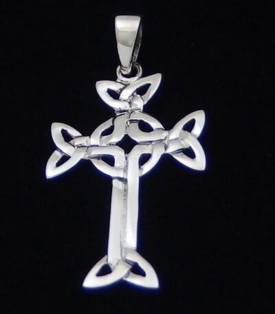 Silver Celtic necklace