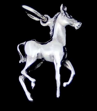 sterling silver horse necklace