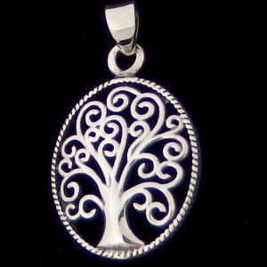 Silver Tree of Life necklace