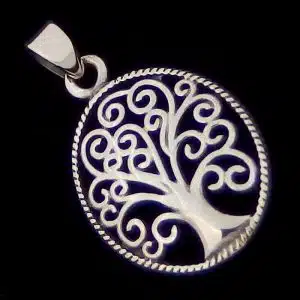 Silver Tree of Life necklace