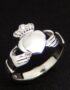 Silver Claddagh Ring