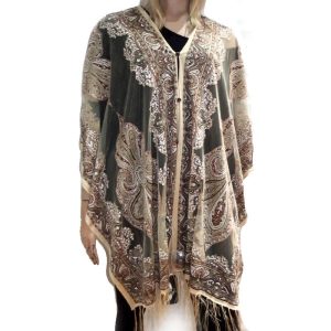 Lace poncho NZ