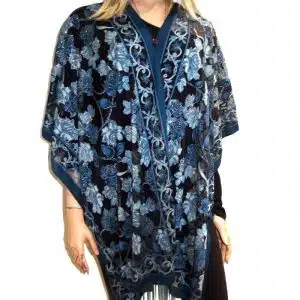 evening lace poncho