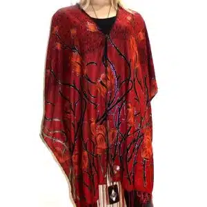 Evening poncho