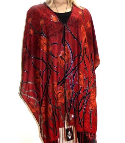 Evening poncho