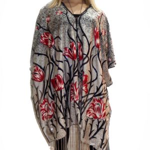 Evening poncho