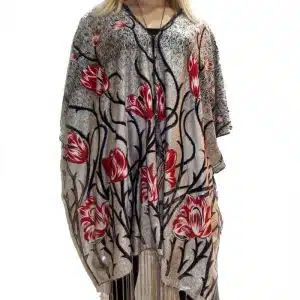 Evening poncho