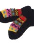 hand knitted wool slipper