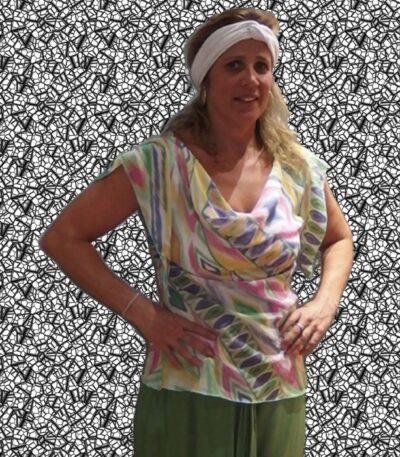Cap sleeve top