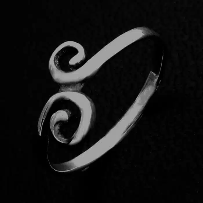 Small Spirals Ring NZ Sterling Silver Spirals Ring