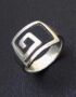 Sterling silver Spiral kiwiana Ring NZ