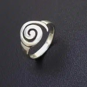 Sterling silver spiral ring NZ