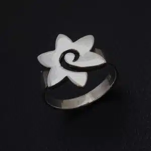 Silver spiral ring NZ