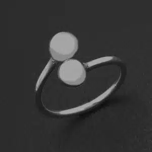 Silver Bobble ring