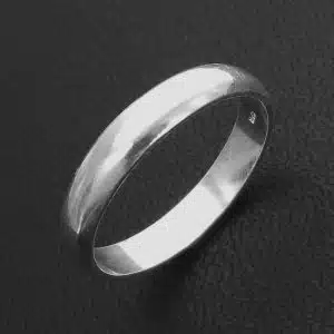Silver Simple Band Ring