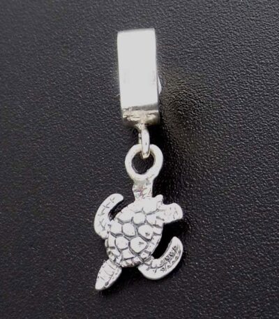 Turtle bead charm