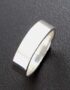 Silver Mens Band Ring