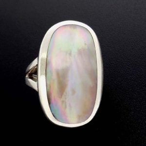Big Shell Ring silver