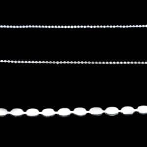 Silver Ball chain necklace