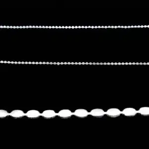 Silver Ball chain necklace