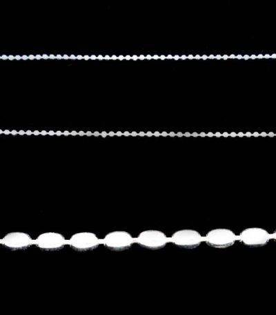 Silver Ball chain necklace