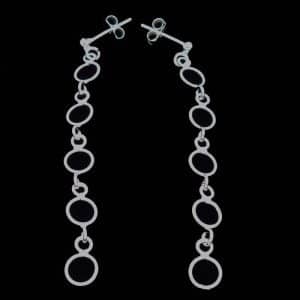Long dangle earrings